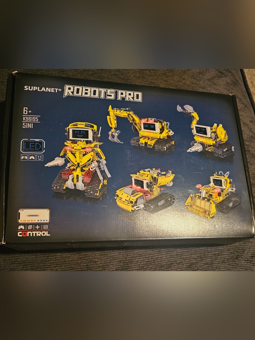 Suplanet Pro 5-in-1 STEM Robotics Building Set